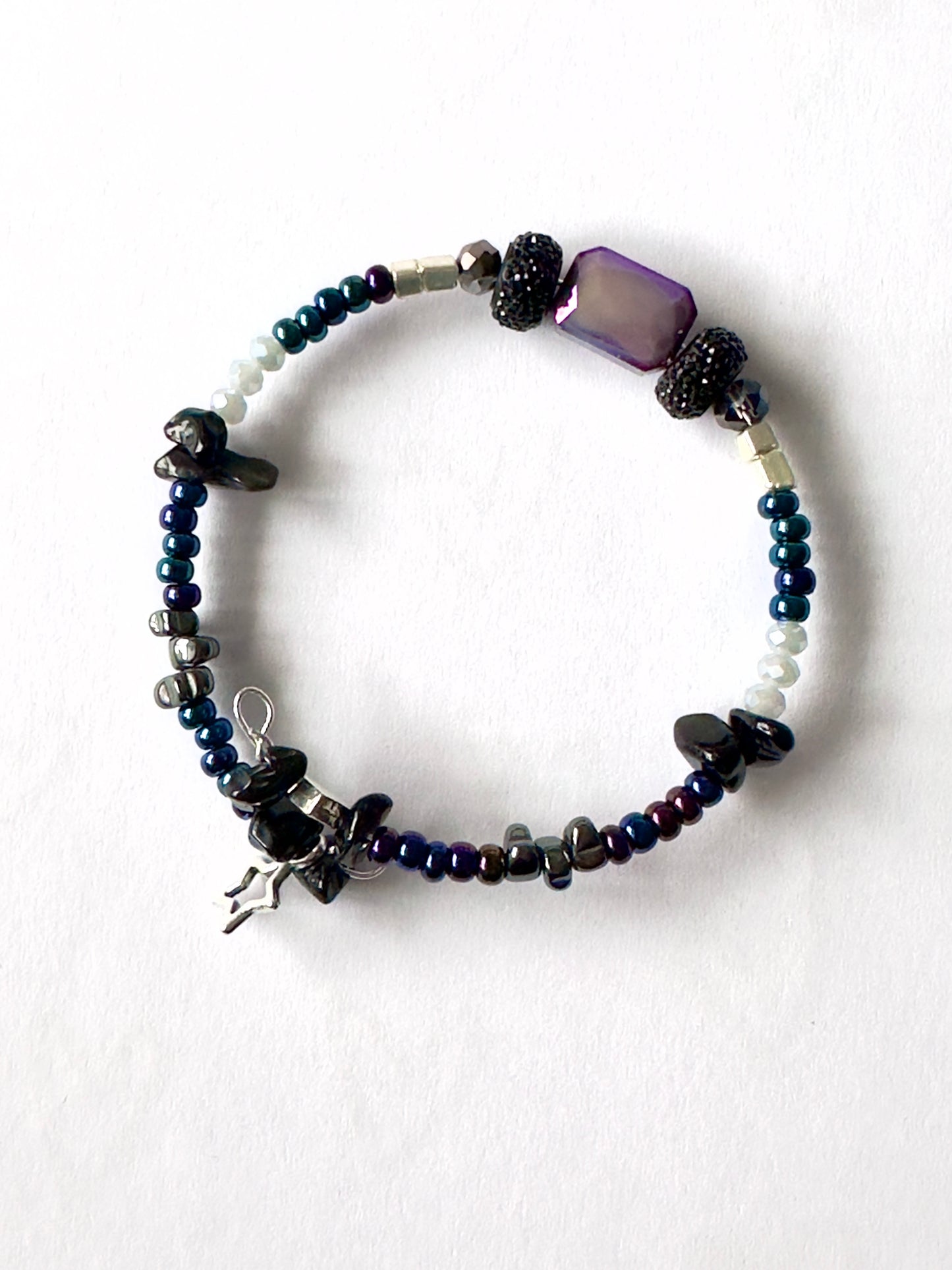 Galaxy beaded bracelet