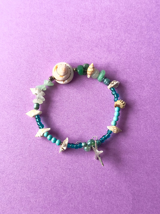 Beach Happy beaded bracelet